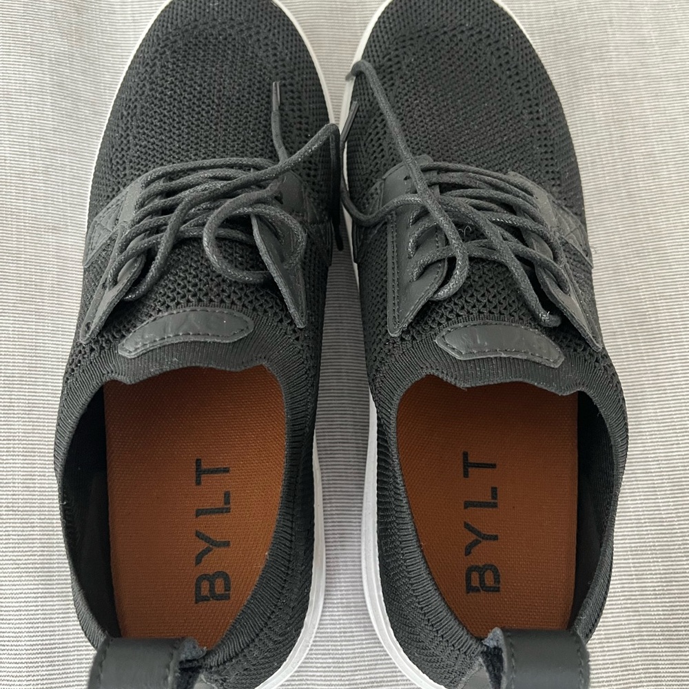 BYLT Lido Knit Shoes in Black Tonal and size 11